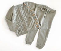 Strikkekits til Nohr sæt i Extrafine merino 150