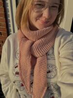 Strikkekits til Sophie Shawl i Cashmere soft touch